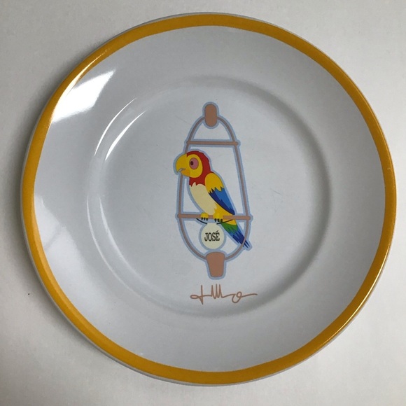 Disney Jerrod Mayurama Dessert Plates SET OF 3 Cinderella Castle Dumbo Jose’ 7” - Picture 4 of 15